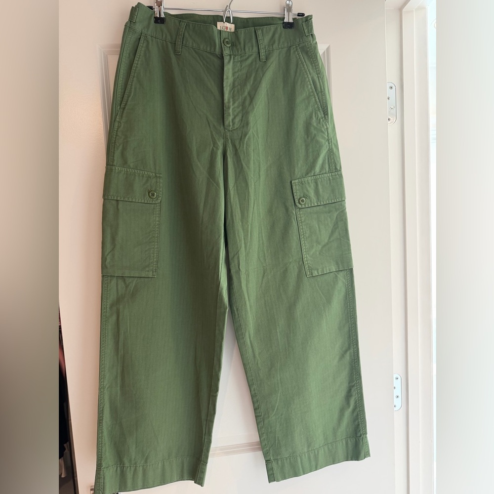J.Crew Oarsman Relaxed Cargo Pants Size 28 New with Tags